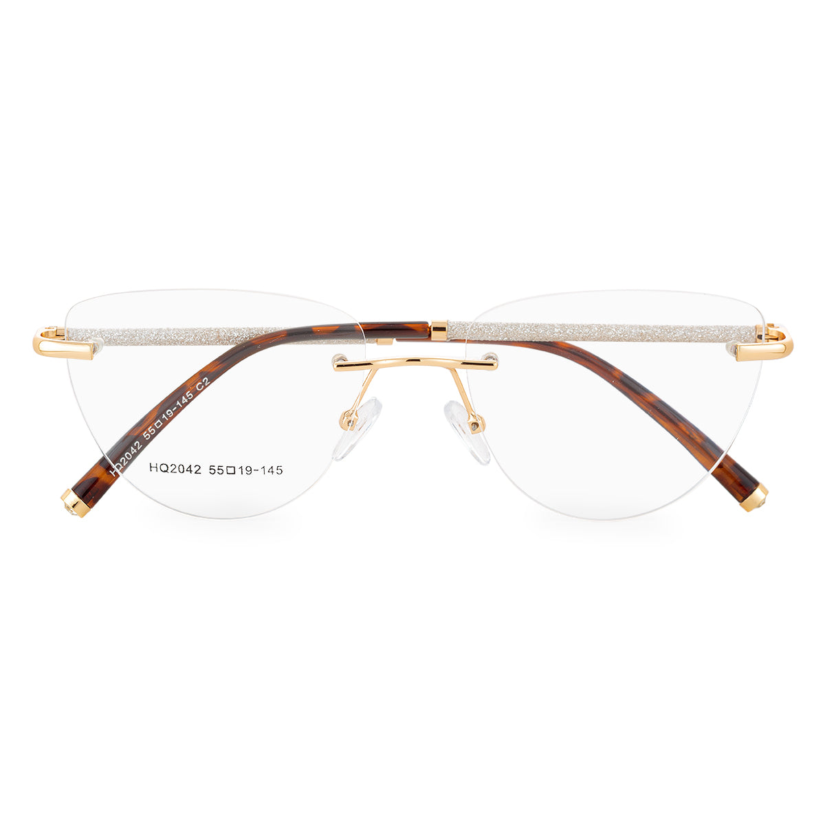 Óculos de Grau Feminino Kessy 479 Dourado